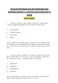 NCLEX-PN TESTBANK &lpar;SOLVED QUESTIONS AND  &NewLine;ANSWERS GRADED A &plus; UPDATED 2022&rpar; DOWNLOAD TO  &NewLine;SCORE &NewLine;2023&period;Qualified