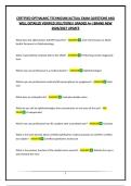 CERTIFIED OPTHALMIC TECHNICIAN&vert;ACTUAL EXAM QUESTIONS AND WELL DETAILED VERIFIED SOLUTIONS&vert; GRADED A&plus;&vert; BRAND NEW 2026&sol;2027 UPDATE