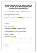 JCAHPO COT STUDY GUIDE -CERTIFIED OPTHALMIC TECHNICIAN&vert;ACTUAL EXAM QUESTIONS AND WELL DETAILED VERIFIED SOLUTIONS&vert; GRADED A&plus;&vert; BRAND NEW 2026&sol;2027 UPDATE
