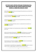 COT STUDY GUIDE -CERTIFIED OPTHALMIC TECHNICIAN&vert;ACTUAL EXAM QUESTIONS AND WELL DETAILED VERIFIED SOLUTIONS&vert; GRADED A&plus;&vert; BRAND NEW 2026&sol;2027 UPDATE