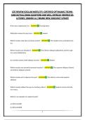 COT REVIEW &lbrace;OCULAR MOTILITY&rcub; -CERTIFIED OPTHALMIC TECHNICIAN&vert;ACTUAL EXAM QUESTIONS AND WELL DETAILED VERIFIED SOLUTIONS&vert; GRADED A&plus;&vert; BRAND NEW 2026&sol;2027 UPDATE