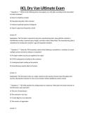 IICL Dry Van Ultimate Exam