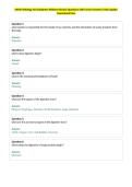 AAMI Pathology for Embalmers Midterm Review Questions with Correct Answers&vert; New Update&NewLine;Guaranteed Pass