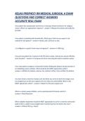 Relias Prophecy RN Medical Surgical A Exam Questions and Answers &vert; Complete Nursing Study Guide