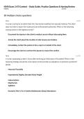 N340 Exam 3 ATI Content &ndash; Study Guide&comma; Practice Questions & Nursing Review