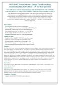 WGU D487 Secure Software Design Final Exam 2026-2027 QUESTIONS AND ANSWERS&NewLine;ALREADY GRADED A&plus;&period; 100&percnt; Verified Solutions &vert; Updated Per Latest Guidelines &vert; Graded A&plus;