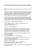3M 302 RPPO QUESTIONS WITH VERIFIED ANSWERS