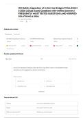 NHI Safety Inspection of In-Service Bridges FINAL EXAM &vert;&vert; 2026 &lpar;Actual Exam&rpar; Questions with verified Answers &vert; FREQUENTLY MOST TESTED QUESTIONS AND VERIFIED SOLUTIONS