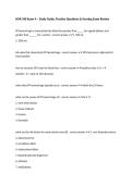 NUR 340 Exam 4 &ndash; Study Guide&comma; Practice Questions & Nursing Exam Review