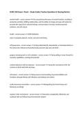 NURS 340 Exam 1 Psych &ndash; Study Guide&comma; Practice Questions & Nursing Review