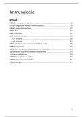Samenvatting volledige vak immunologie 