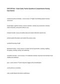 NUR 340 Final &ndash; Study Guide&comma; Practice Questions & Comprehensive Nursing Exam Review