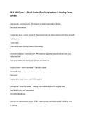 NUR 340 Exam 1 &ndash; Study Guide&comma; Practice Questions & Nursing Exam Review