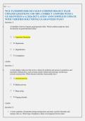 WGU PATHOPHYSIOLOGY D236 PATHOPHYSIOLOGY EXAM &NewLine;UPDATED QUESTIONS AND 100&percnt; CORRECT ANSWERS WITH A &NewLine;GUARANTEED A&plus;&vert;&vert; 2026-2027 LATEST AND COMPLETE UPDATE &NewLine;WITH VERIFIED SOLUTIONS&vert;&vert; GUARANTEED PASS&excl;&excl; 