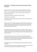 NURS 340 Final &ndash; Study Guide&comma; Practice Questions & Comprehensive Nursing Exam Review