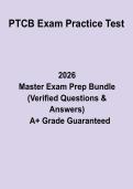 PTCB Exam Practice Test&colon; Complete Pharmacy Technician Study Guide&comma; Review Notes & Practice Questions PDF