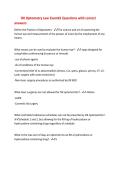 OK Optometry Law Exam&num;1 Questions with correct&NewLine;answers