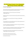 CCI CRAT Exam Practice Test 2 &lpar;Questions with Correct Answers 2026-2027&rpar;&period;