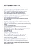 MPJE practice questions and answers