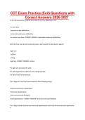 CCT Exam Practice &lpar;Ee2&rpar; Questions with Correct Answers 2026-2027&period;