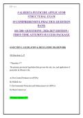 ALBERTA PESTICIDE APPLICATOR STRUCTURAL EXAM &vert; Practice Q&A 2026-2027 &vert; 200&plus; Questions with Rationales