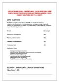 ANCC FNP Board Exam &ndash; Complete Most Tested Questions &lpar;2026&rpar;&NewLine;&vert;COMPLETE MOST TESTED QUESTIONS AND VERIFIED ANSWERS &vert;&lpar;100&percnt;&NewLine;CORRECT SOLUTIONS&rpar;&vert;GET IT A&plus; RIGHT&excl;&excl; 