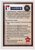NU 155 Final Exam 1 &ndash; Medical-Surgical Nursing I &lpar;2026&rpar; &vert; Galen College of Nursing &vert; Complete Final Exam Questions & Verified Answers with Detailed Rationales &vert; Comprehensive Study Guide &vert; A&plus; Graded