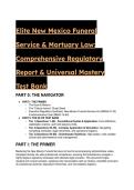 2026&sol;2027 Elite New Mexico Mortuary Law & Funeral Services Act Study Guide &vert; S-Tier Test Bank &lpar;NMSA 61-32 & NMAC 16&period;64&rpar;