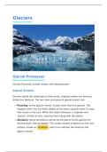 Glacier - Junior-Cert Geography