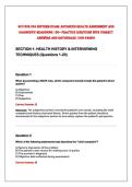 GCU NUR 634 Midterm Exam&colon; Advanced Health Assessment and&NewLine;Diagnostic Reasoning 150&plus; Practice Questions with Correct&NewLine;Answers and Rationales 100&percnt; pass&excl;&excl;&excl; 