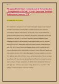 Meaghan Piretti Study Guide &vert; Latest & Newest Update &vert; Comprehensive Review&comma; Practice Questions&comma; Detailed Rationales & Answers PDF