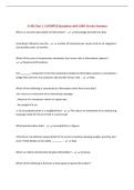 IS-301 Test 1 &vert; UPDATED Questions with 100&percnt; Correct Answers&NewLine;