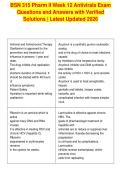 BSN 315 Pharm II Week 12 Antivirals Exam&NewLine;Questions and Answers with Verified&NewLine;Solutions &vert; Latest Updated 2026