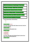 BIOD 152 Anatomy & Physiology II Final Exam &NewLine;&lpar;Portage Learning&rpar; &vert; High-Yield  Questions&comma; &NewLine;Comprehensive System Review&comma; Detailed &NewLine;Rationales & Study Guide &vert; Frequently Most &NewLine;Tested Questions and 100&percnt; Accurate &vert; Latest &NewLine;exam and Newest Updated Version&excl;