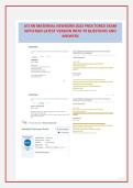 Latest ATI RN Maternal Newborn OB 2023&sol;2026 &NewLine;NGN &vert; 70 Screenshot Questions and Answers 