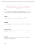 IST 195 Final Exam Study Guide &vert; UPDATED Questions with 100&percnt; Correct Answers&NewLine;