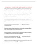ISTM 209 Exam 1 &ndash; TAMU &vert; UPDATED Questions with 100&percnt; Correct Answers&NewLine;