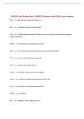 ISTM 310 Final Review Exam &vert; UPDATED Questions with 100&percnt; Correct Answers&NewLine;