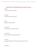 ISTM 310 Final Exam &vert; UPDATED Questions with 100&percnt; Correct Answers&NewLine;