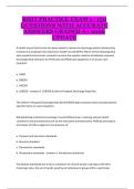 RHIT Practice Exam 1 &ndash; Health Information Management&comma; Coding&comma; and Certification Study Guide