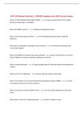 BUNDLE FOR ISTM 210 EXAMS with UPDATED Questions AND 100&percnt; Correct Answers