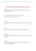 ISTM 630 Final Exam &vert; UPDATED Questions with 100&percnt; Correct Answers&NewLine;