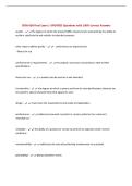 ISTM 630 Final Exam &vert; UPDATED Questions with 100&percnt; Correct Answers&NewLine;