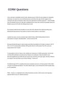 CCRN&excl; Exam Questions and Answers