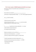 IT 223 - Exam 1 practice &vert; UPDATED Questions with 100&percnt; Correct Answers&NewLine;