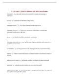 IT 223 - Exam 1 &vert; UPDATED Questions with 100&percnt; Correct Answers&NewLine;
