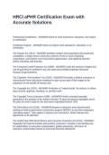 HRCI aPHR Certification Exam with Accurate Solutions