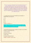 WGU D775 OA EXAM &sol; INTRODUCTION TO BUSINESS FINANCE D775 PRE ASSESSMENT &lpar;PA&rpar; WGU ACTUAL EXAM 2026&sol;2027 PREP QUESTIONS AND CURRENTLY UPDATED STUDY GUIDE COMPLETE ACCURATE EXAM APPROVED QUESTIONS WITH WELL ELABORATED ANSWERS &lpar;100 &percnt; CORRECT VERIFIED SOLUTION