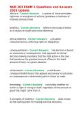 NUR 303 EXAM 1 Questions and Answers 2026 Update