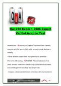 NUR 210 Exam 1 2026 &vert; 250&plus; Practice Questions & Verified Answers &vert; Pharmacokinetics&comma; Pharmacodynamics&comma; FDA Drug Regulations&comma; Medication Administration &vert; Galen College of Nursing